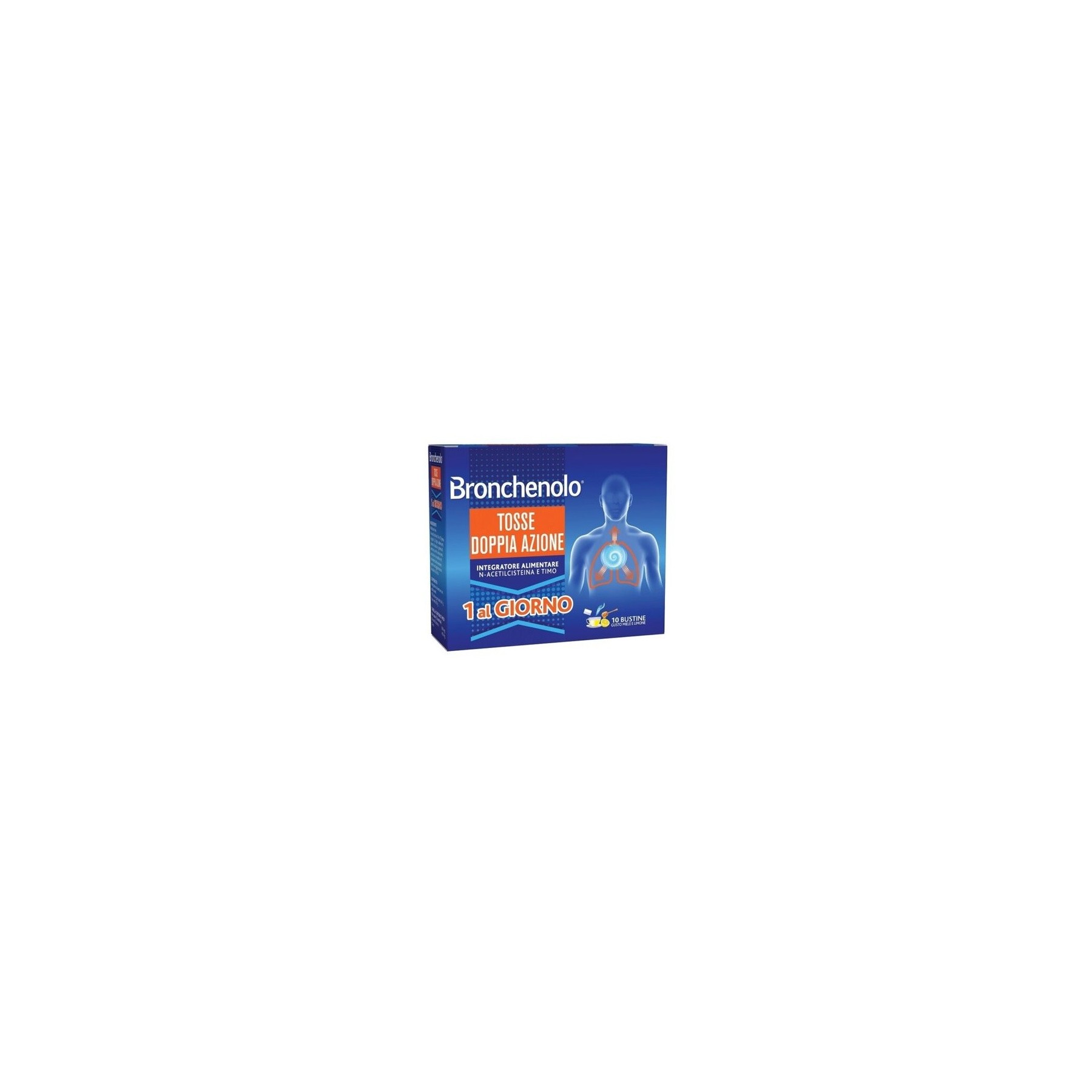 Bronchenolo Cough Double Action 10 Sachets