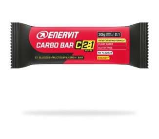 Enervit C2:1 Pro Carbo Bar No Flavour Energy Bar 50g