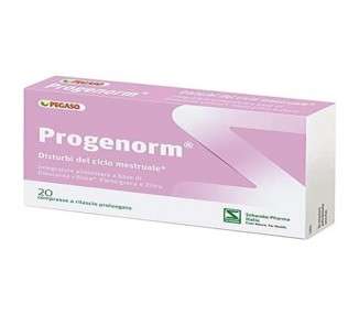 Schwabe Pharma Progenorm Food Supplement 20 Tablets