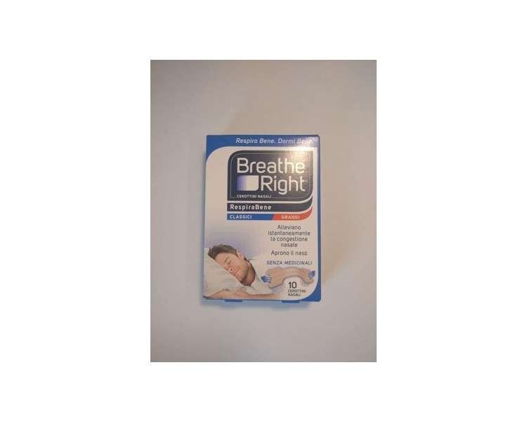 Breathe Right Original Nasal Strips Large Classic