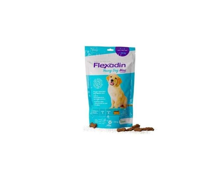 VETOQUINOL Flexadin Young Dog Maxi Complementary Feeds for Dogs 120 Tablets