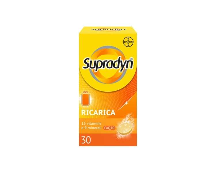 Supradyn Refill Bayer 30 Effervescent Tablets