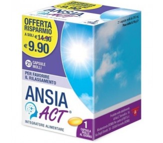 Anxiety Act F&F 21 Capsules