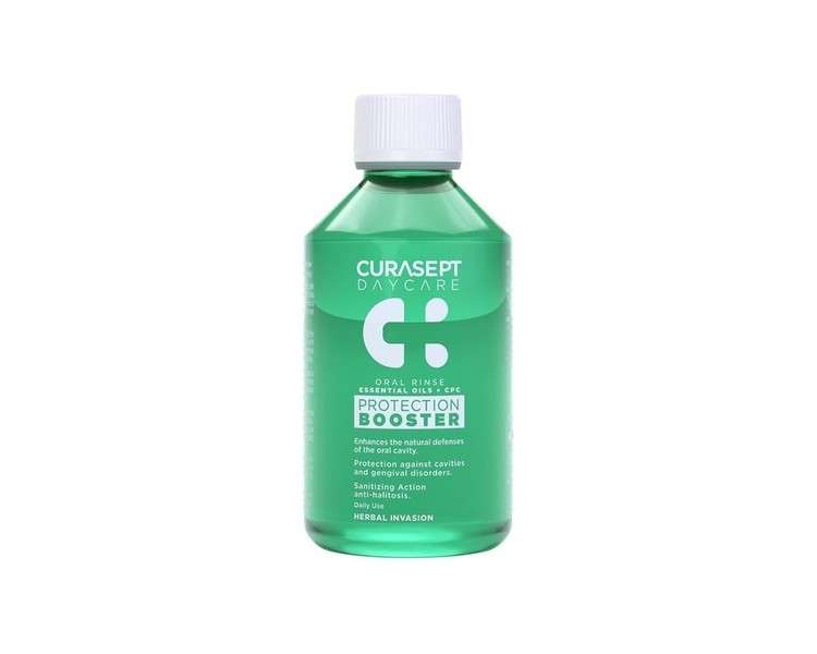 Curasept Daycare Protection Booster Herbal Invasion Mouthwash 100ml