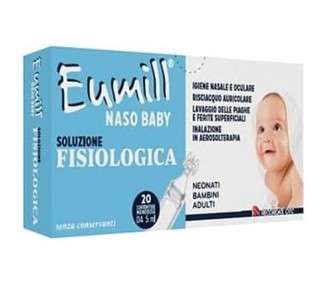 Eumill Naso Baby Physiological Solution 20 Monodose