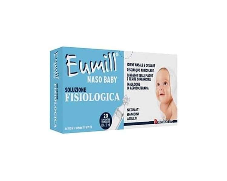 Eumill Naso Baby Physiological Solution 20 Monodose