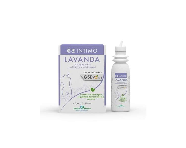 Gse Intimo Lavender 100ml - Pack of 4