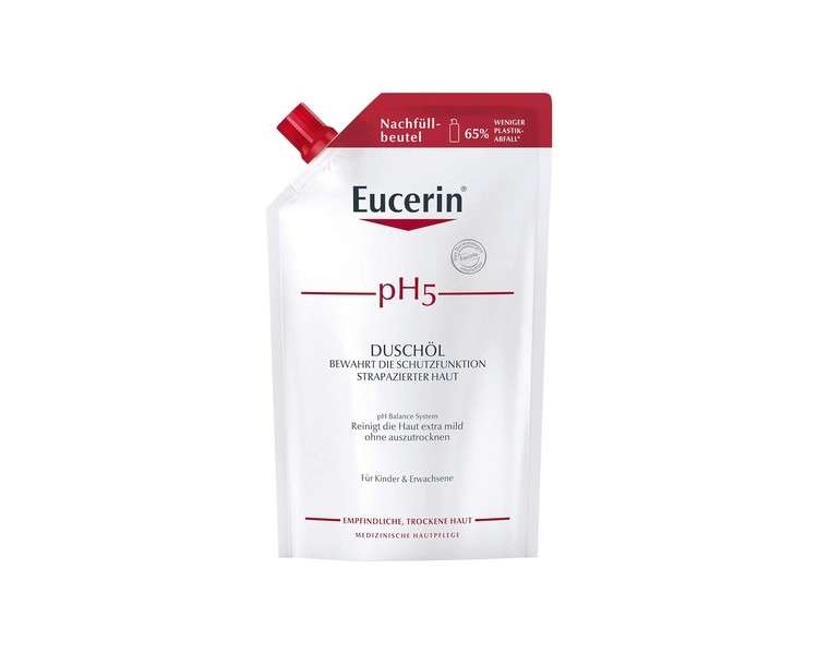 Eucerin pH5 Shower Oil Refill Bag 400ml