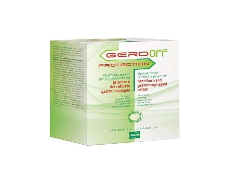 So Far Food Supplement Gerdoff Protection Syrup 20 Sachets
