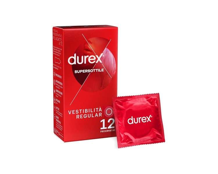Durex Contact Comfort Condoms 12 Units