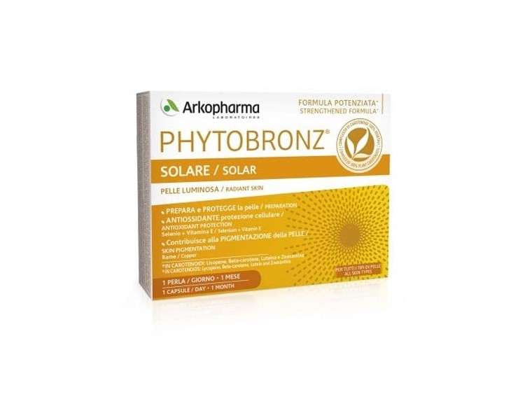 Arkopharma Phytobronz Food Supplement 30 Pearls