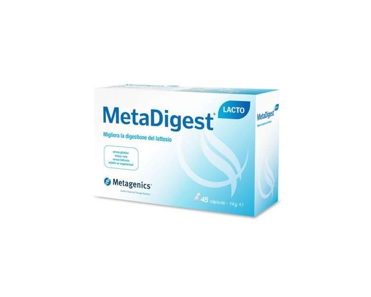 MetaDigest Lacto Metagenics 45 Capsules