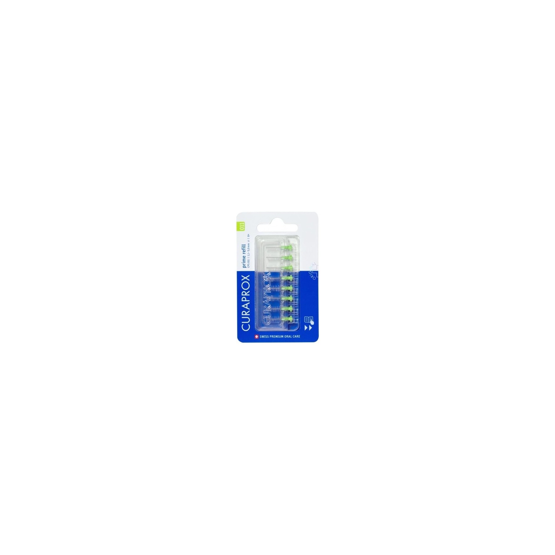 Curaprox CPS 011 Prime Start Refill Interdental Scovolin 8 Scovolini