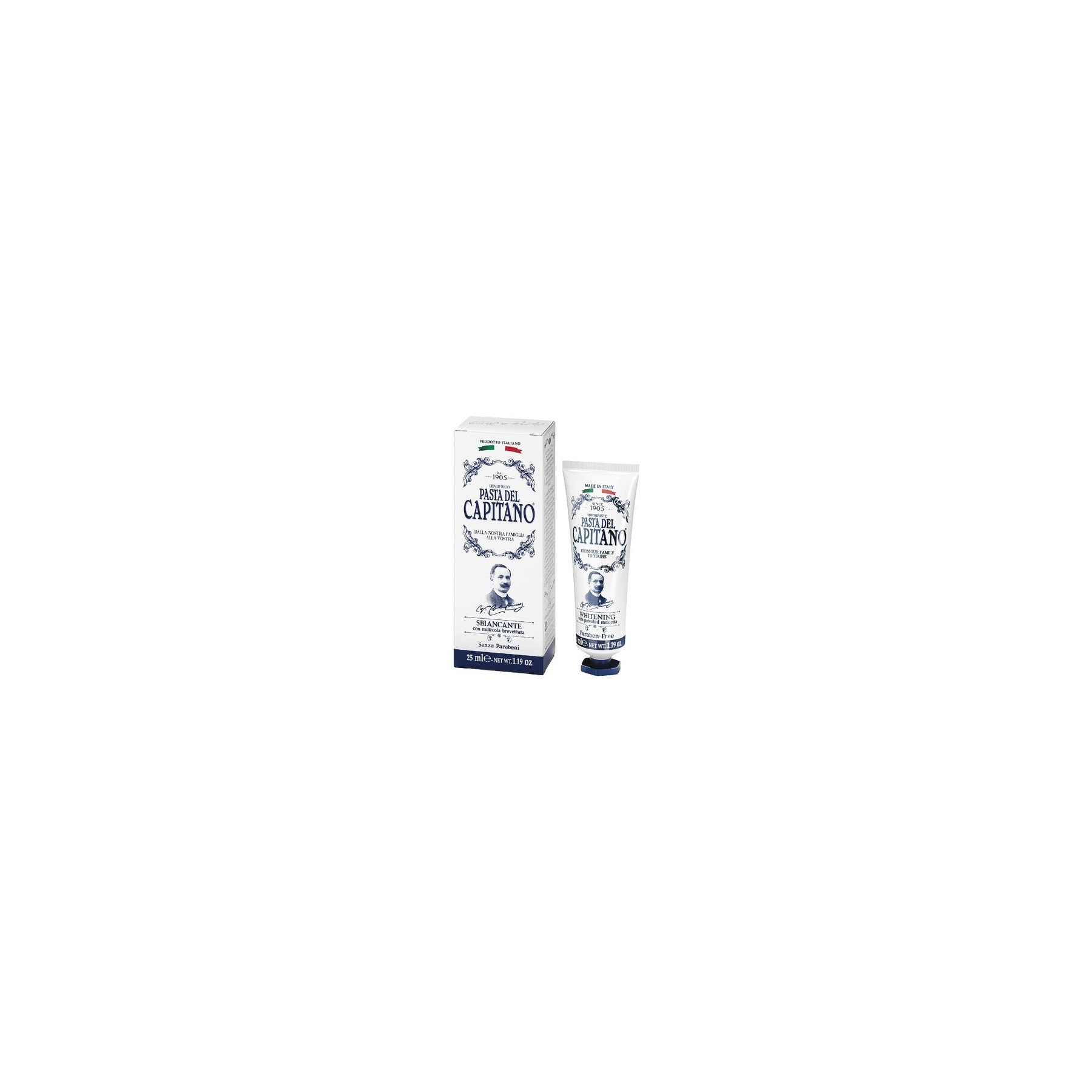 Pasta del Capitano 1905 Whitening Toothpaste 25ml