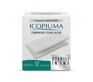 Icopiuma Sterile Gauze Tablets in TNT 36x40cm - Pack of 12