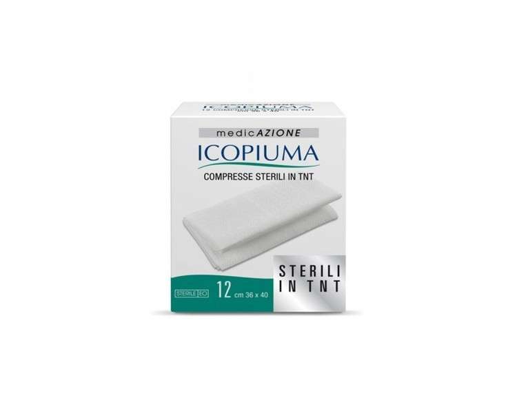 Icopiuma Sterile Gauze Tablets in TNT 36x40cm - Pack of 12