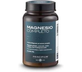 BIOS LINE Principium Complete Magnesium Patented with Best Absorption Citrus Flavor 200g Soluble Powder