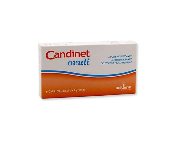 Candinet Vaginal Ovules 6 Pieces