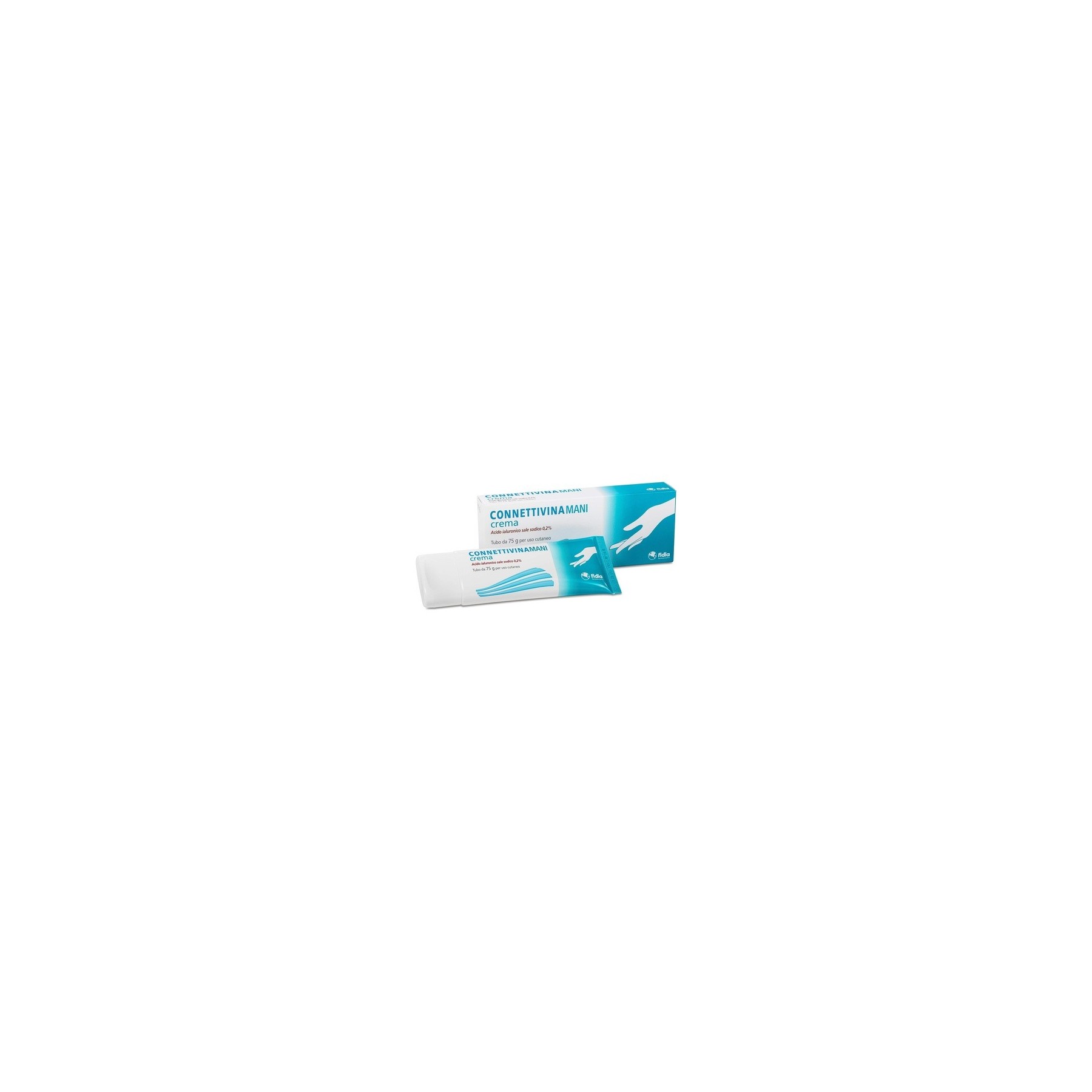 Phidia Pharmaceuticals Connectiviinamani Cream Tube 75g with Hyaluronic Acid Sodium Salt 0.2%