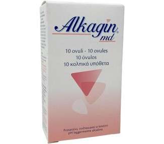 ALKAGIN Refreshing Protective Soothing Vaginal Eggs 10 Pieces