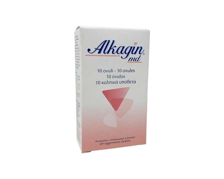 ALKAGIN Refreshing Protective Soothing Vaginal Eggs 10 Pieces