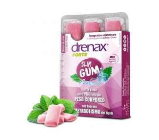 Drenax Fresh Mint Chewing Gum Dietary Supplement