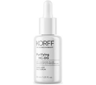 Korff Purifying NC-DG Facial Serum Reduces Sebum Production and Gloss Effect 30ml