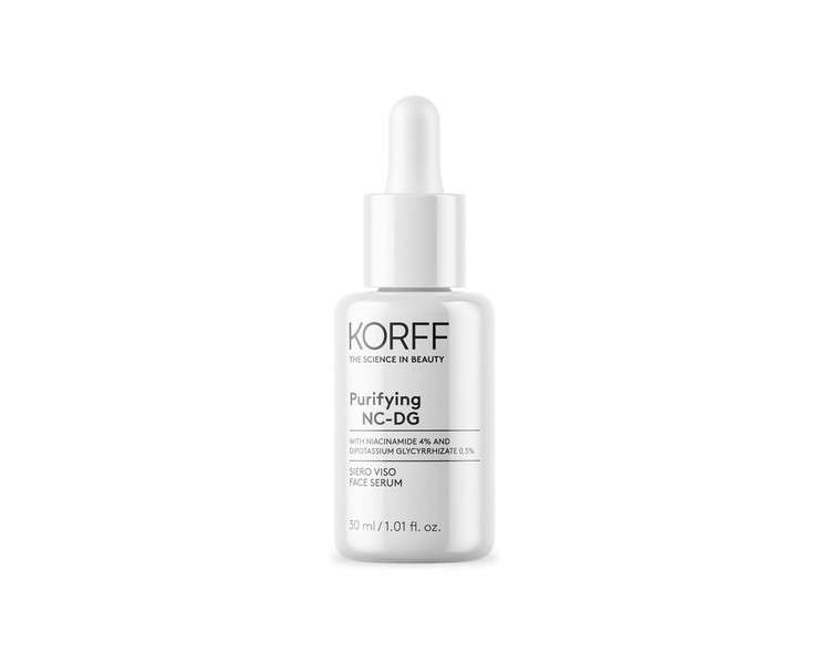 Korff Purifying NC-DG Facial Serum Reduces Sebum Production and Gloss Effect 30ml