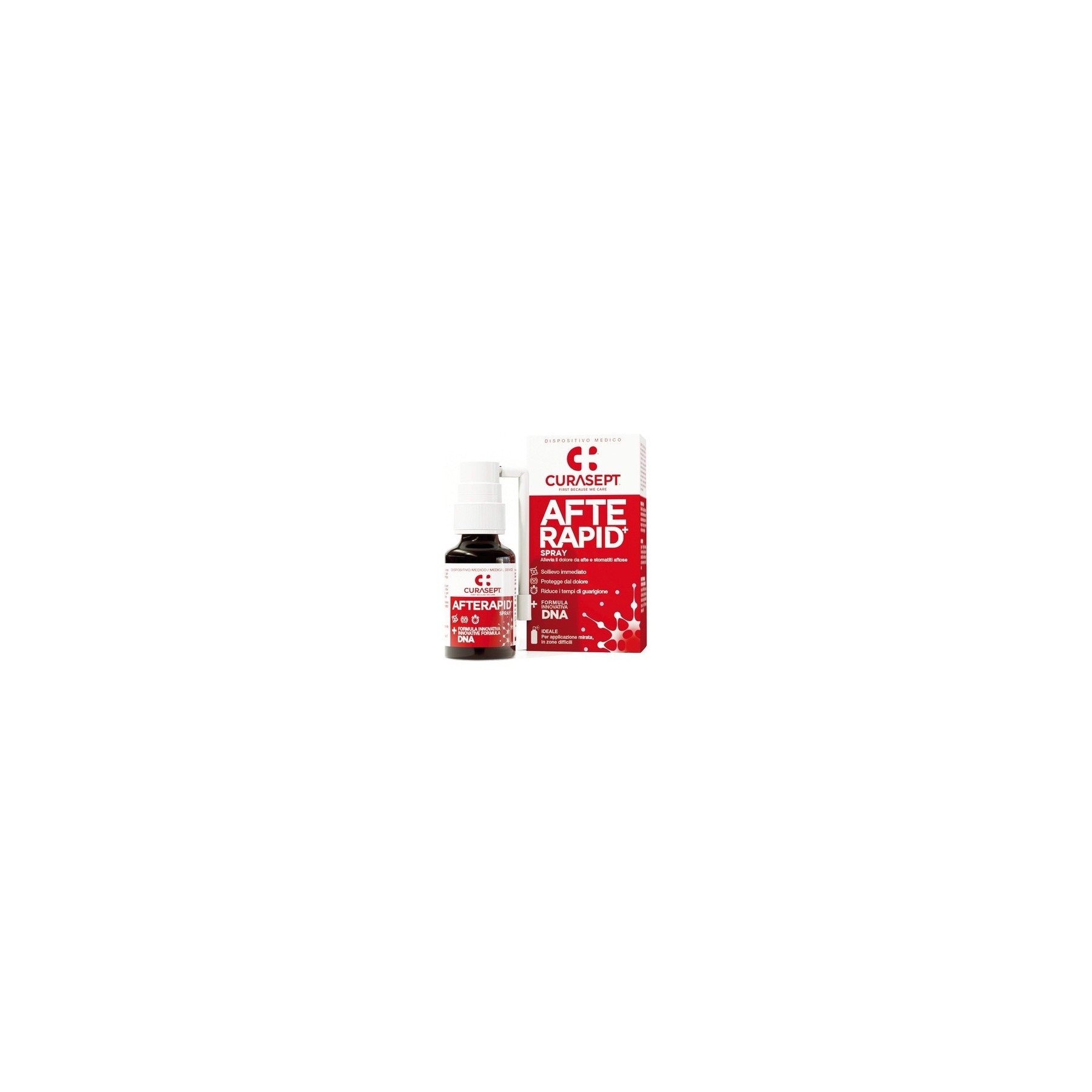 Curasept Afte Rapid Spray Innovative DNA Formula 15ml