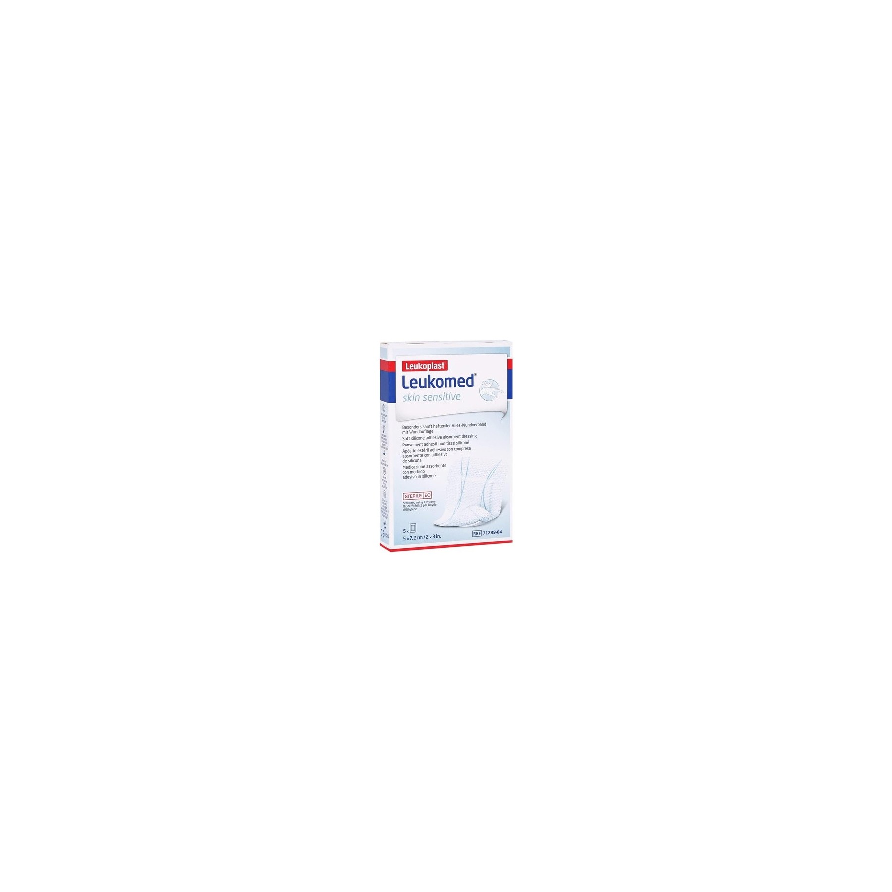 LEUKOMED Skin Sensitive Sterile 5x7.2cm - Pack of 5