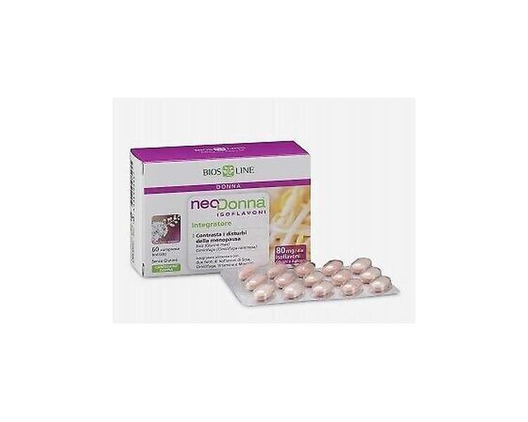 Bios Line Neodonna Isoflavone Dietary Supplement 60 Tablets