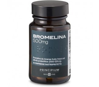 Biosline Principium Bromelain Dietary Supplement 30 Tablets
