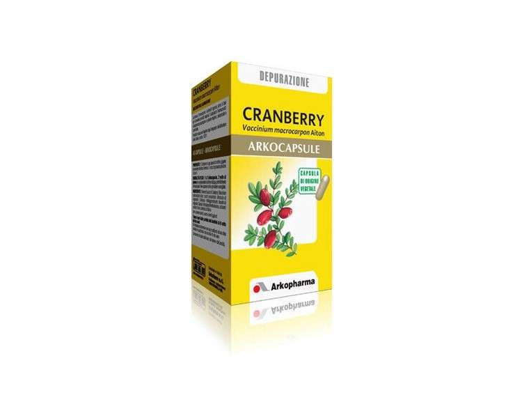 Arkopharma Cranberry Arkocapsule Dietary Supplement 45 Capsules