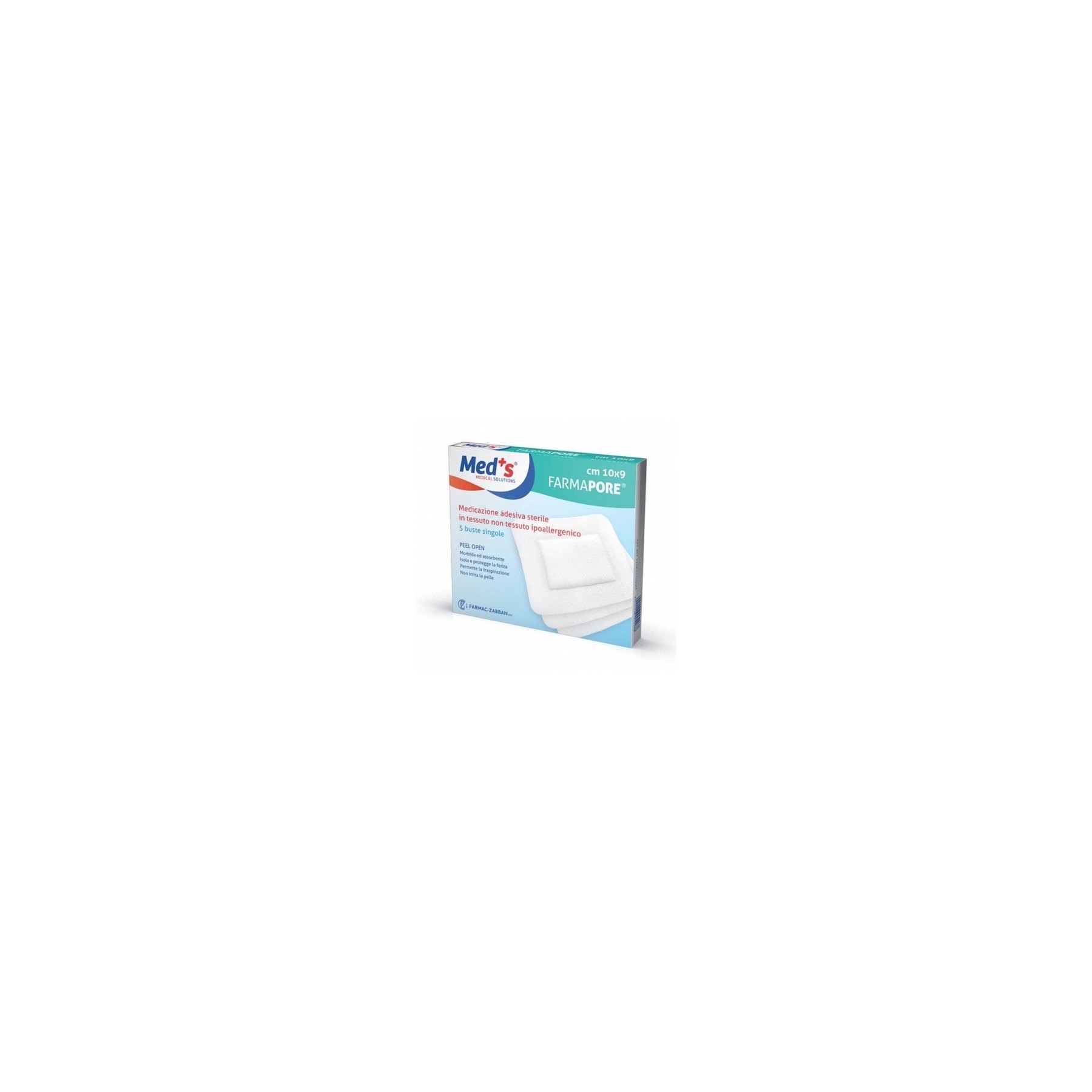 Med's Farmapore Sterile Adhesive Dressing 9x600cm - Pack of 5