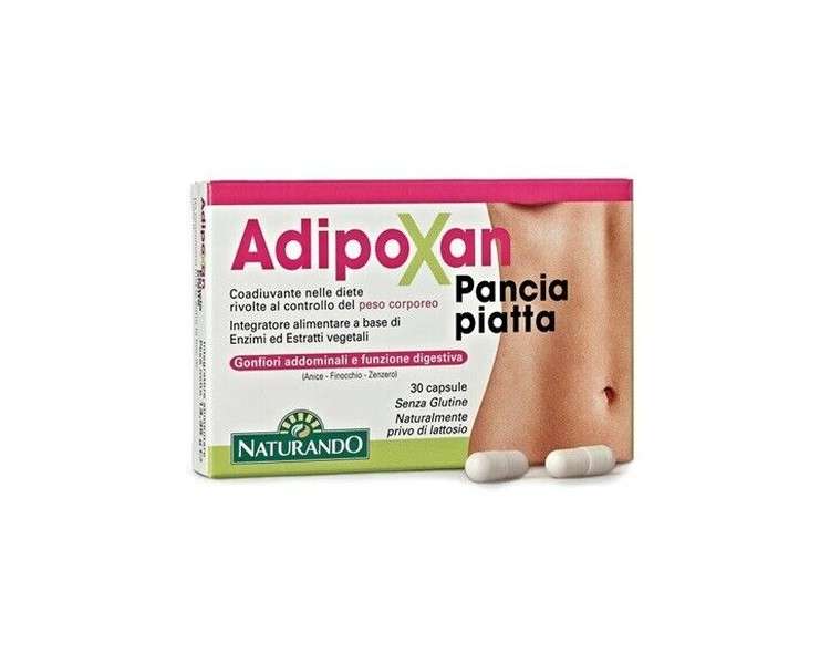Adipoxan Flat Belly Dietary Supplement 30 Tablets