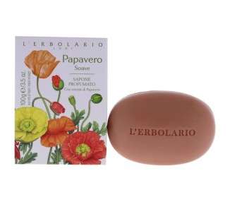 L'Erbolario Papavero Soave Sweet Poppy Perfumed Soap