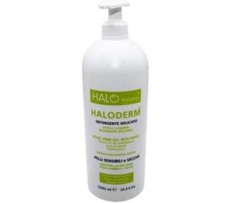 Halo Pharma Haloderm Delicate Detergent 1L HDPE2 Bottle with C/PP92 Cap