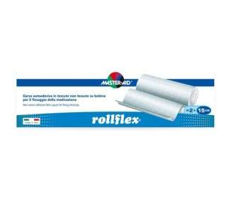 Pflaster Rollflex in Mullbinden 15x2cm