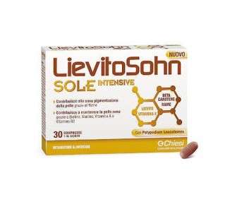 Chiesi LievitoSohn Sole Intensive Sun Protection 30 Tablets