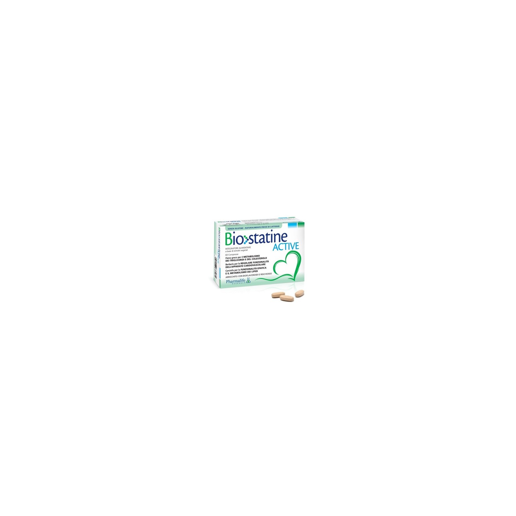 Biostatine Active Pharmalife Research 60 Tablets