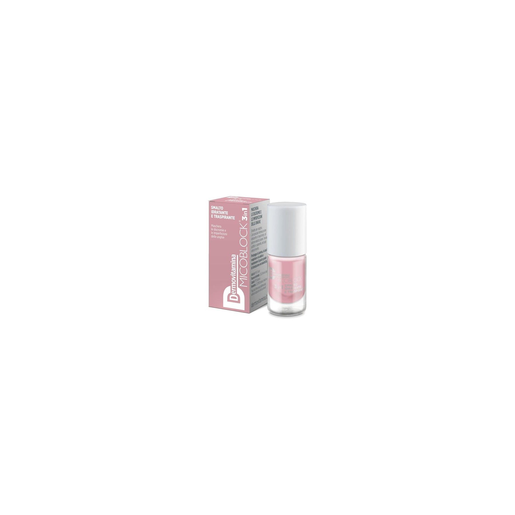 Dermovitamina Micoblock 3 in 1 Breathable Nail Polish Color Nude