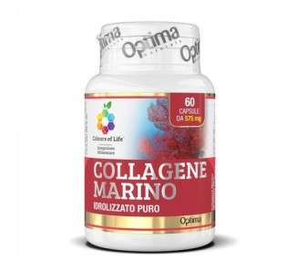 Pure Hydrolyzed Marine Collagen Gluten-Free Supplement 60 Capsules