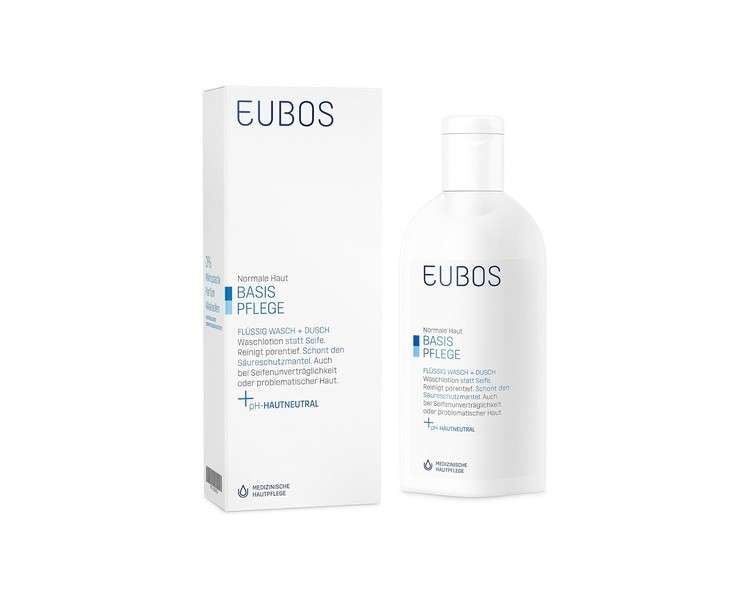 Eubos Liquid Blue Fragrance-Free 200ml