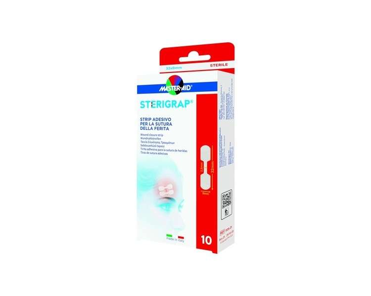 Master-Aid Sterigrap Strip Adhesive Suture Wound 32 x 8mm