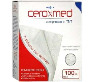 Ceroxmed Non-Woven Fabric Gauze Compress 10x10cm