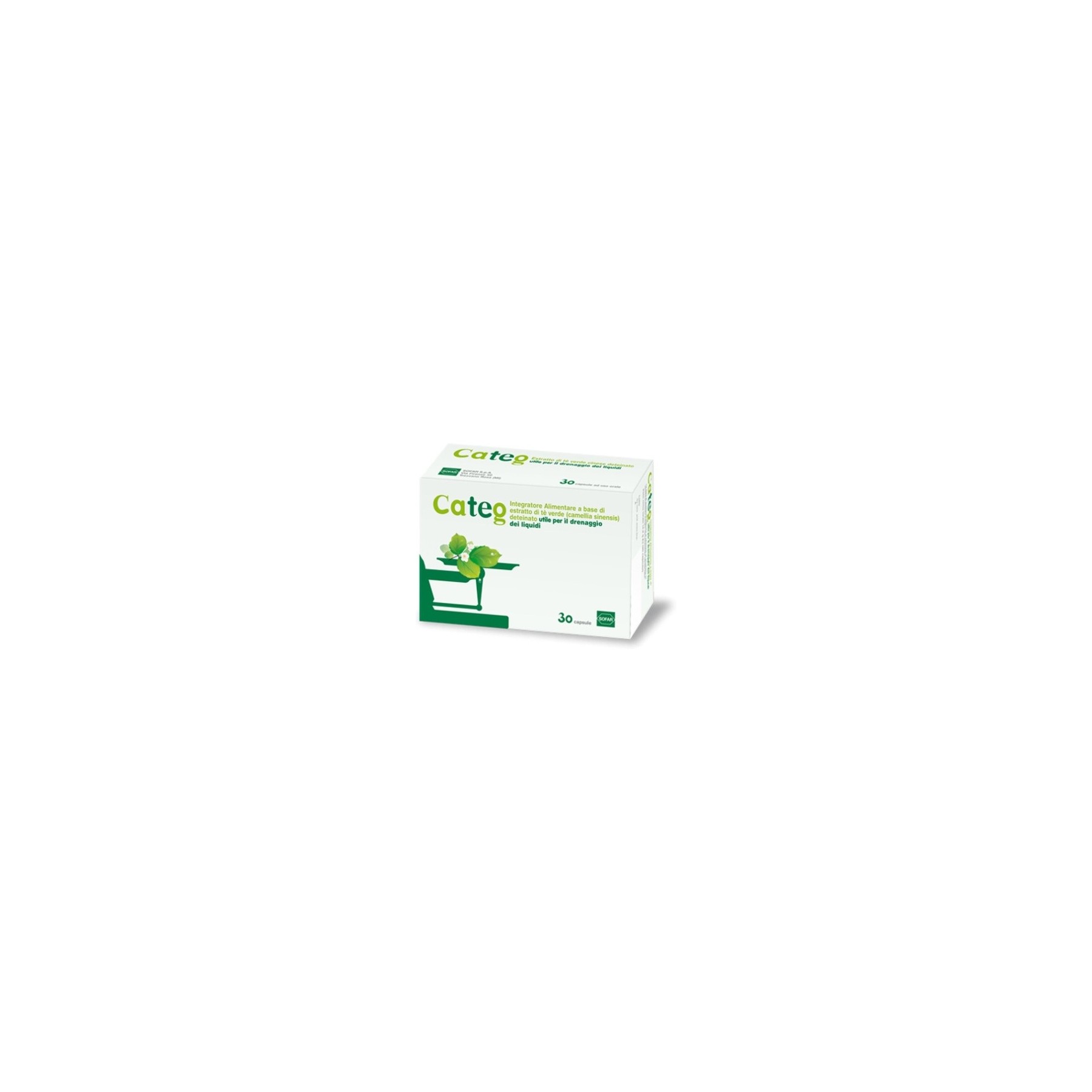 CATEG Green Tea Extract 30 Capsules