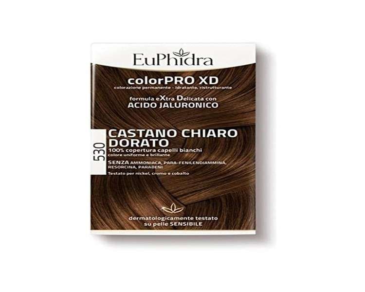 EuPhidra Colorpro XD Tincture Extra Soft Color 530 Light Brown Golden 100ml