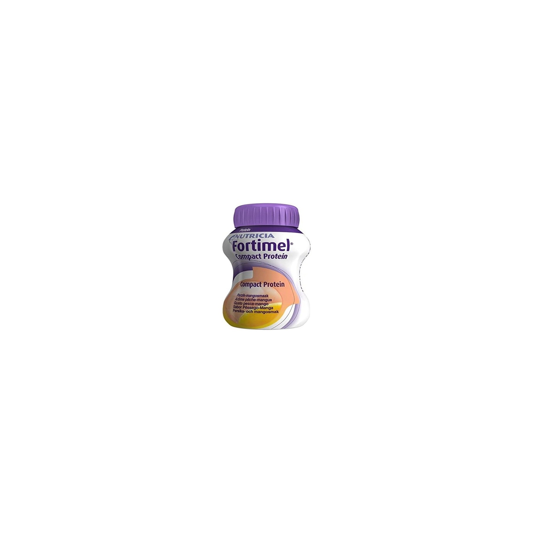 Nutricia Fortimel Compact Protein Peach Dietary Supplement 4x125ml
