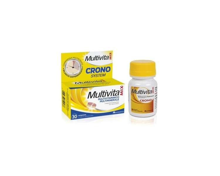 Multivitamix Crono Montefarmaco 30 Tablets