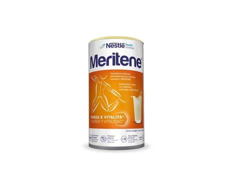 Nestlé Health Science Meritene Strength and Vitality Powder Vanilla Protein Supplement